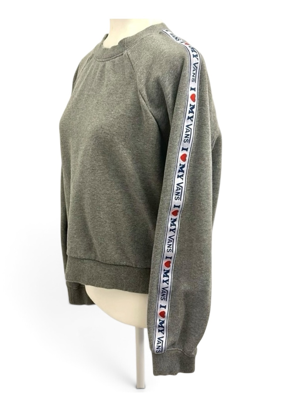 Vans gray sweatshirt women’s size medium